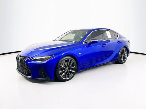 Blue 2023 Lexus IS 350 Base