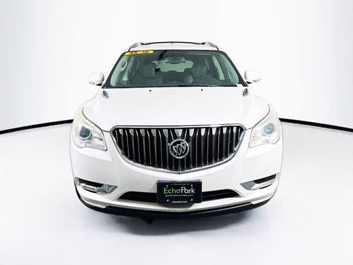 White Frost Tricoat 2017 Buick Enclave Leather