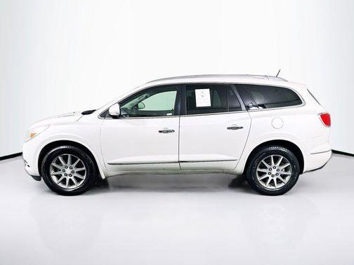 White Frost Tricoat 2017 Buick Enclave Leather