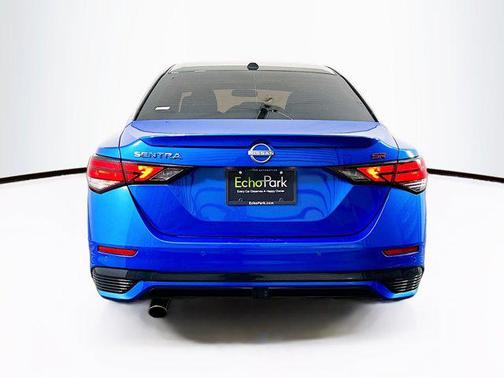 Electric Blue Metallic/Super Black 2025 Nissan Sentra SR