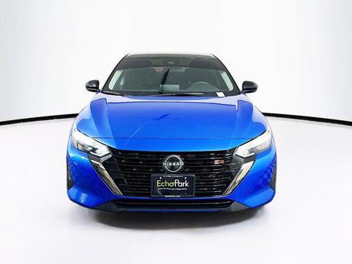 Electric Blue Metallic/Super Black 2025 Nissan Sentra SR