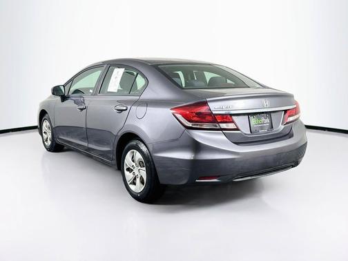 Modern Steel Metallic 2014 Honda Civic LX