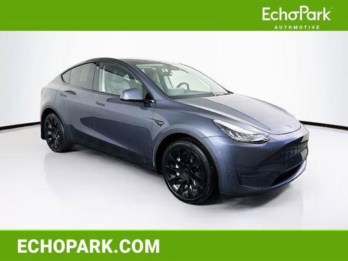 Gray 2023 Tesla Model Y Long Range