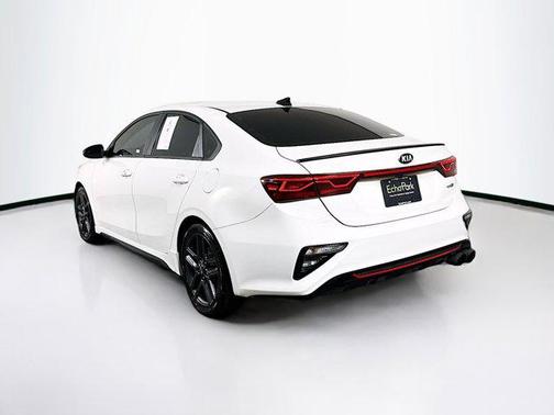 Clear White 2021 Kia Forte GT-Line