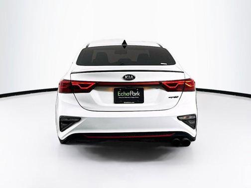 Clear White 2021 Kia Forte GT-Line