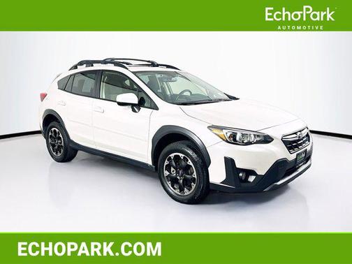 Crystal White Pearl 2021 Subaru Crosstrek Premium