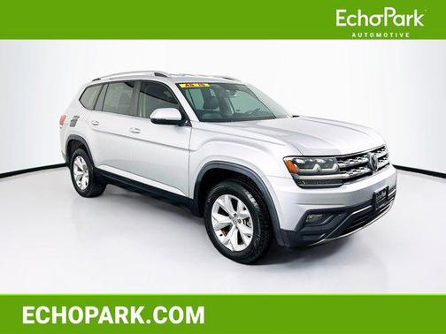 Silver 2018 Volkswagen Atlas 3.6L SE
