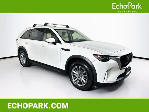 Rhodium White Premium 2024 Mazda CX-90 3.3 Turbo Preferred Plus