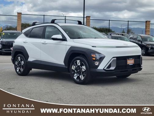White 2024 Hyundai KONA SEL