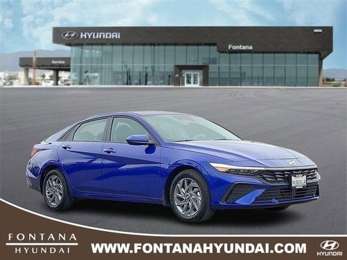 2025 Hyundai ELANTRA HEV Blue