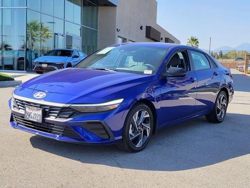 Blue 2025 Hyundai ELANTRA HEV SEL Sport