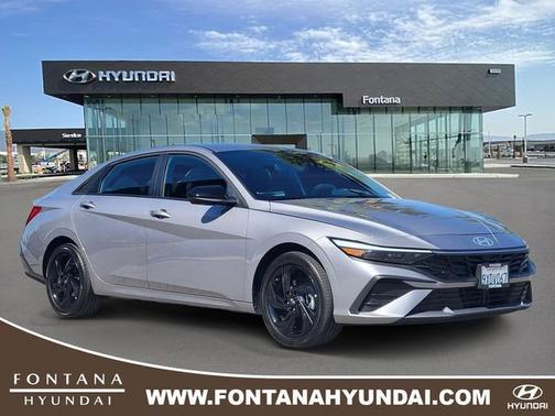 Silver 2026 Hyundai ELANTRA HEV SEL Sport