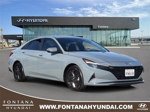 2022 Hyundai ELANTRA HEV Blue