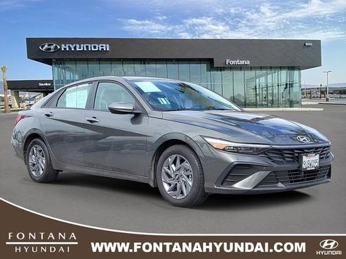 2025 Hyundai ELANTRA HEV Blue