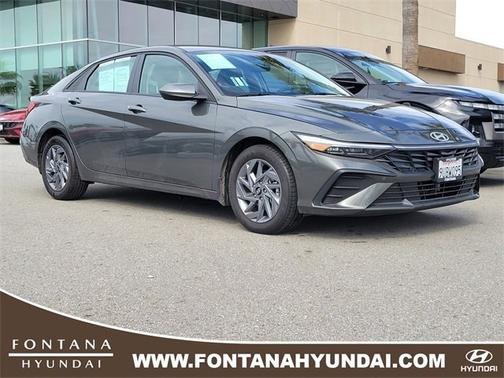 2025 Hyundai ELANTRA HEV Blue