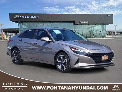 Gray 2023 Hyundai ELANTRA SEL
