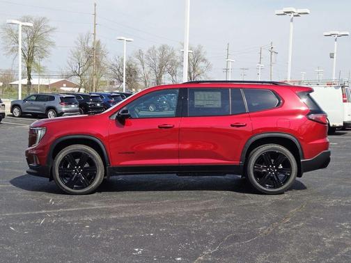 Volcanic Red Tintcoat 2026 GMC Acadia Elevation FWD
