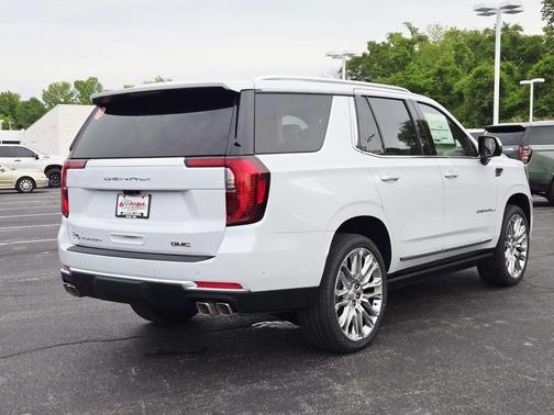 Glacier White Tricoat 2026 GMC Yukon Denali