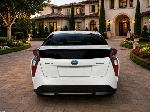 Blizzard Pearl 2016 Toyota Prius Four Touring