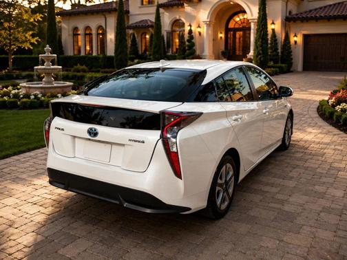 Blizzard Pearl 2016 Toyota Prius Four Touring