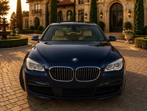 Imperial Blue Metallic 2015 BMW 750 I