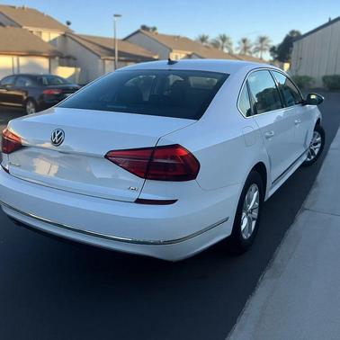 Pure White 2017 Volkswagen Passat 1.8T S