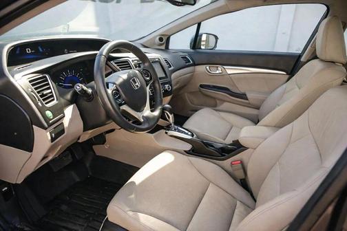 Burgundy 2015 Honda Civic LX