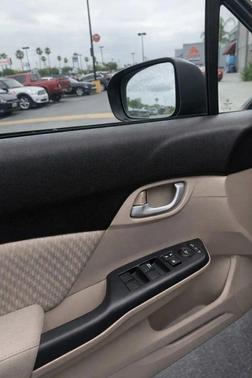 Burgundy 2015 Honda Civic LX