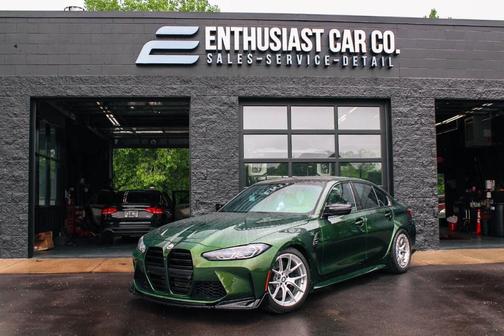 Green 2022 BMW M3 Competition xDrive
