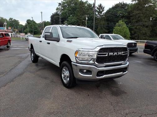 White 2024 RAM 2500 Tradesman 4x4 Crew Cab 8' Box