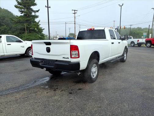 White 2023 RAM 2500 Tradesman 4x4 Crew Cab 8' Box