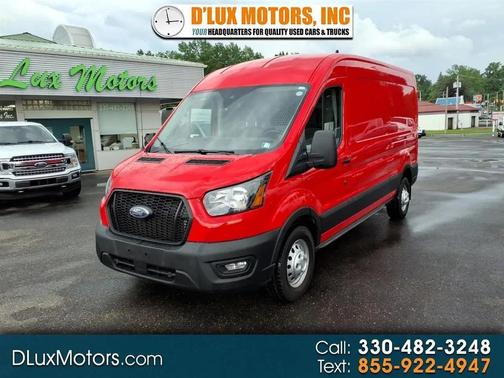 Red 2023 Ford Transit-250 Base