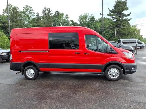 Red 2023 Ford Transit-250 Base