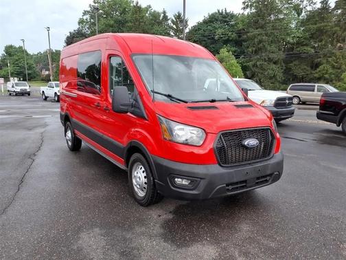 Red 2023 Ford Transit-250 Base