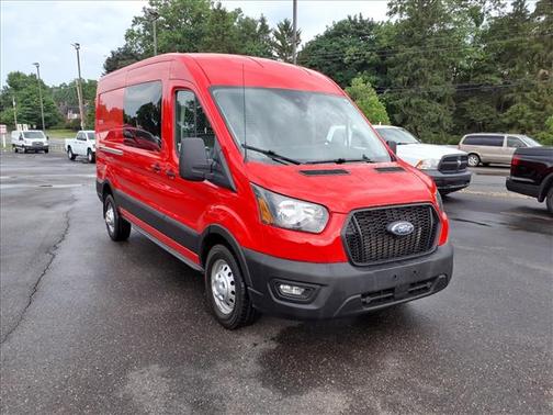 Red 2023 Ford Transit-250 Base