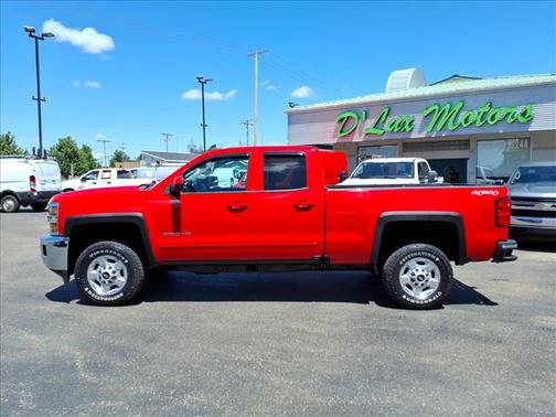 Red 2017 Chevrolet Silverado 2500 LT