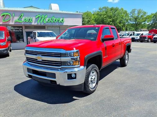 Red 2017 Chevrolet Silverado 2500 LT