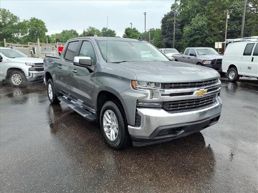 Gray 2021 Chevrolet Silverado 1500 LT