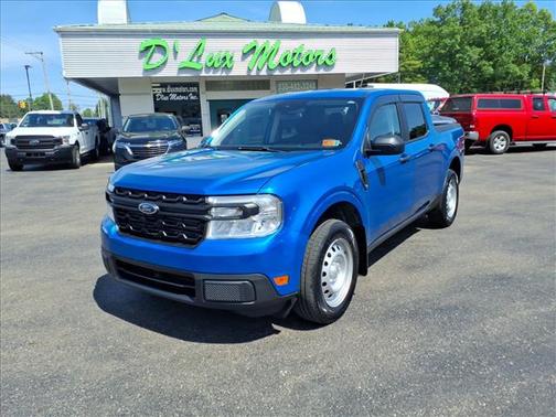 Blue 2022 Ford Maverick XL FWD SuperCrew