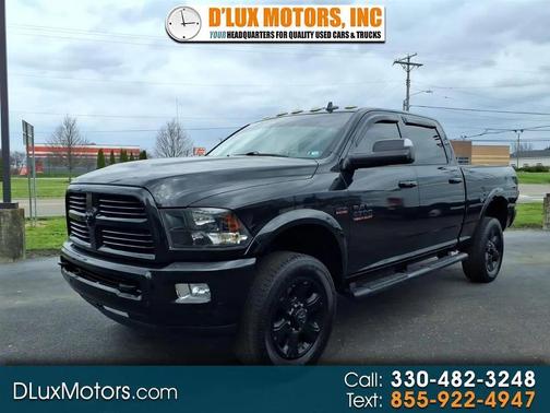 Black 2017 RAM 2500 Big Horn 4x4 Crew Cab 6'4'' Box