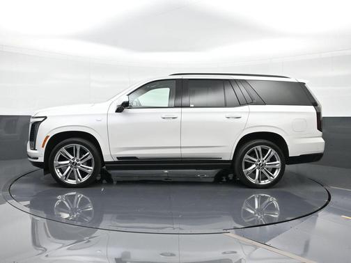 Crystal White Tricoat 2025 Cadillac Escalade Sport Platinum