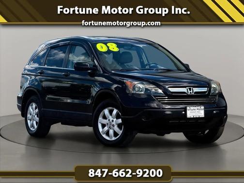 Black 2008 Honda CR-V EX-L