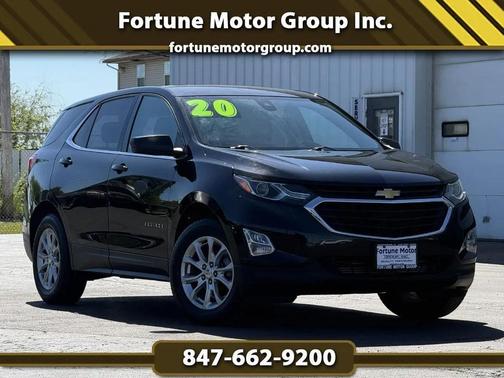 Black 2020 Chevrolet Equinox 1LT