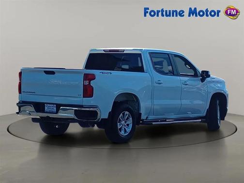 White 2021 Chevrolet Silverado 1500 LT