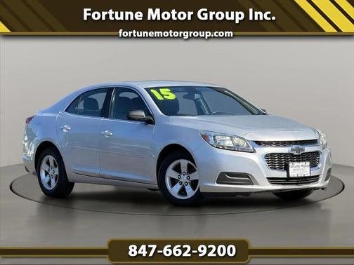 Silver 2015 Chevrolet Malibu 1LS