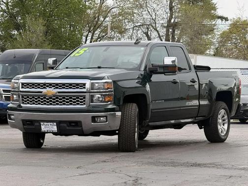 Dark Green 2015 Chevrolet Silverado 1500 1LT