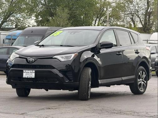 Black 2018 Toyota RAV4 LE