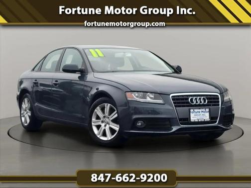 Blue 2011 Audi A4 2.0T Premium