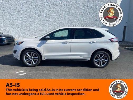 White Platinum 2016 Ford Edge Sport