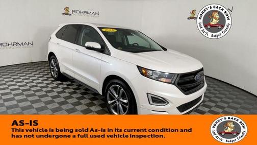 White Platinum 2016 Ford Edge Sport